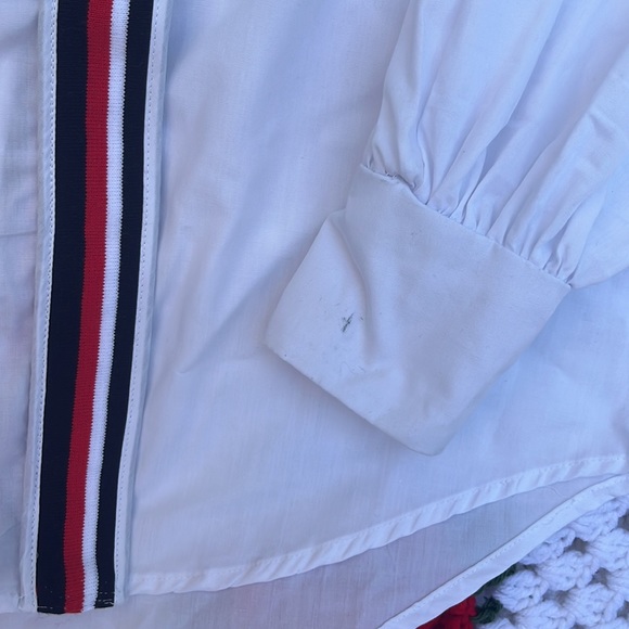 White oversized button down - Picture 4 of 4